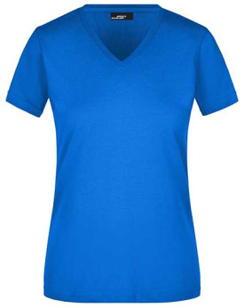 Tee shirt Personnalisé Manche Courte V-Neck Femme  160 g/m² - Daiber JN972 - Tee shirt Personnalisé avec marquage broderie, f...