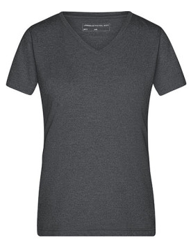 Tee shirt Personnalisé Manche Courte V-Neck Femme  170 g/m² - Daiber JN973 - Tee shirt Personnalisé avec marquage broderie, f...