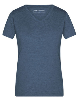 Tee shirt Personnalisé Manche Courte V-Neck Femme  170 g/m² - Daiber JN973 - Tee shirt Personnalisé avec marquage broderie, f...
