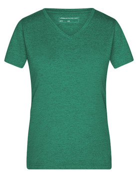 Tee shirt Personnalisé Manche Courte V-Neck Femme  170 g/m² - Daiber JN973 - Tee shirt Personnalisé avec marquage broderie, f...