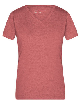 Tee shirt Personnalisé Manche Courte V-Neck Femme  170 g/m² - Daiber JN973 - Tee shirt Personnalisé avec marquage broderie, f...