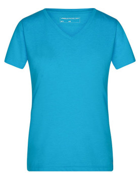 Tee shirt Personnalisé Manche Courte V-Neck Femme  170 g/m² - Daiber JN973 - Tee shirt Personnalisé avec marquage broderie, f...
