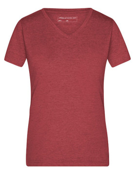 Tee shirt Personnalisé Manche Courte V-Neck Femme  170 g/m² - Daiber JN973 - Tee shirt Personnalisé avec marquage broderie, f...