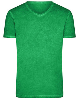 Tee shirt Personnalisé Manche Courte V-Neck Homme  140 g/m² - Daiber JN976 - Tee shirt Personnalisé avec marquage broderie, f...