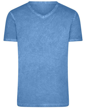 Tee shirt Personnalisé Manche Courte V-Neck Homme  140 g/m² - Daiber JN976 - Tee shirt Personnalisé avec marquage broderie, f...