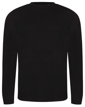 Tee shirt Personnalisé Manche Longue Bande de propreté|Col rond Homme  160g/m² - Just Ts JT002 - Tee shirt Personnalisé avec ...