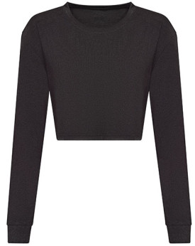 Tee shirt Personnalisé Manche Longue|avec liseré Bande de propreté|Col rond Femme  160 g/m² - Just Ts JT016 - Tee shirt Perso...