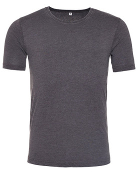 Tee shirt Personnalisé Manche Courte Bande de propreté|Col rond Homme ou Femme 165 g/m² - Just Ts JT099 - Tee shirt Personnal...