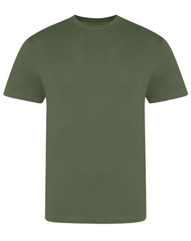 Tee shirt Personnalisé Manche Courte Bande de propreté|Col rond Homme  140 g/m² - Just Ts JT100 - Tee shirt Personnalisé avec...