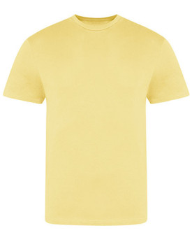 Tee shirt Personnalisé Manche Courte Bande de propreté|Col rond Homme  140 g/m² - Just Ts JT100 - Tee shirt Personnalisé avec...