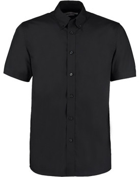 Chemise d'entreprise Personnalisée Manche Courte Duo 115 g/m² - Kustom Kit KK100 - Chemise d'entreprise Personnalisée avec ma...