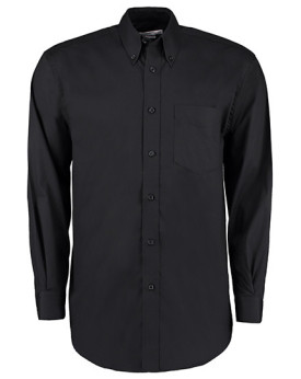 Chemise d'entreprise Personnalisée Manche Longue|Manchettes Duo 125 g/m² - Kustom Kit KK105 - Chemise d'entreprise Personnali...