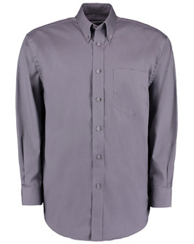 Chemise d'entreprise Personnalisée Manche Longue|Manchettes Duo 125 g/m² - Kustom Kit KK105 - Chemise d'entreprise Personnali...