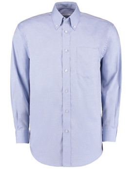 Chemise d'entreprise Personnalisée Manche Longue|Manchettes Duo 125 g/m² - Kustom Kit KK105 - Chemise d'entreprise Personnali...