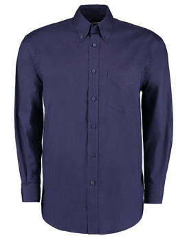 Chemise d'entreprise Personnalisée Manche Longue|Manchettes Duo 125 g/m² - Kustom Kit KK105 - Chemise d'entreprise Personnali...