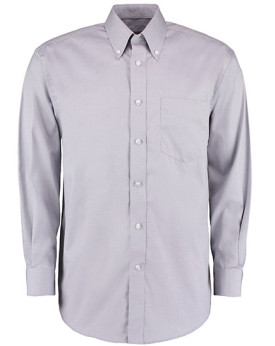 Chemise d'entreprise Personnalisée Manche Longue|Manchettes Duo 125 g/m² - Kustom Kit KK105 - Chemise d'entreprise Personnali...