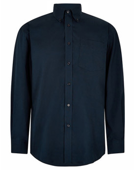 Chemise d'entreprise Personnalisée Manche Longue|Manchettes Duo 125 g/m² - Kustom Kit KK105 - Chemise d'entreprise Personnali...