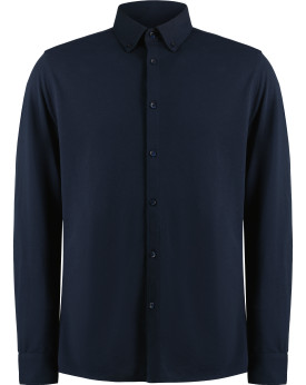 Chemise d'entreprise Personnalisée Manche Longue|Manchettes Homme 180/185 g/m² - Kustom Kit KK143 - Chemise d'entreprise Pers...
