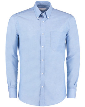 Chemise d'entreprise Personnalisée Manche Longue|Manchettes Homme 135 g/m² - Kustom Kit KK184 - Chemise d'entreprise Personna...