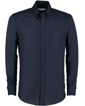 Chemise d'entreprise Personnalisée Manche Longue|Manchettes Homme 135 g/m² - Kustom Kit KK184 - Chemise d'entreprise Personna...