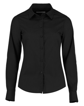 Chemise d'entreprise Personnalisée Manche Longue|Manchettes Duo 105 g/m² - Kustom Kit KK242 - Chemise d'entreprise Personnali...