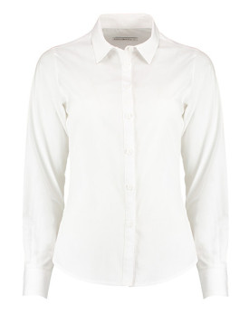 Chemise d'entreprise Personnalisée Manche Longue|Manchettes Duo 105 g/m² - Kustom Kit KK242 - Chemise d'entreprise Personnali...