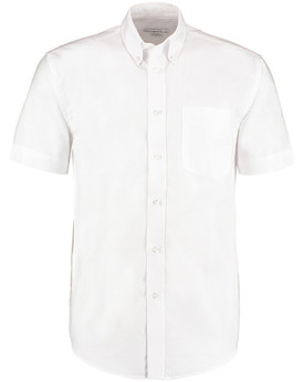 Chemise d'entreprise Personnalisée Manche Courte Duo 135 g/m² - Kustom Kit KK350 - Chemise d'entreprise Personnalisée avec ma...
