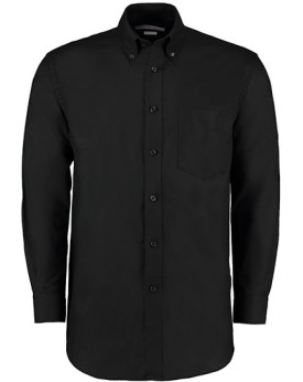 Chemise d'entreprise Personnalisée Manche Longue|Manchettes Duo 135 g/m² - Kustom Kit KK351 - Chemise d'entreprise Personnali...