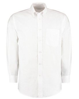 Chemise d'entreprise Personnalisée Manche Longue|Manchettes Duo 135 g/m² - Kustom Kit KK351 - Chemise d'entreprise Personnali...