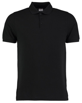 Polo Personnalisé Manche Courte avec liseré Homme 220 g/m² - Kustom Kit KK408 - Polo Personnalisé avec marquage broderie, flo...