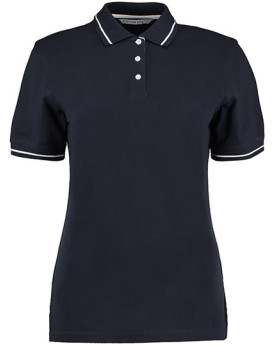 Polo Personnalisé Manche Courte avec liseré Duo 100% coton 210 g/m² - Kustom Kit KK706 - Polo Personnalisé avec marquage brod...