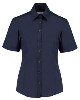 Chemise d'entreprise Personnalisée Manche Courte Duo 105 g/m² - Kustom Kit KK742F - Chemise d'entreprise Personnalisée avec m...
