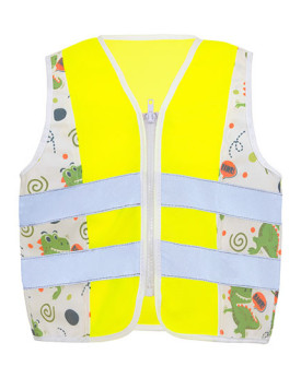 Veste Personnalisée Sans Manche Enfant 120 g/m² - Korntex ACTDIN - Veste Personnalisée avec marquage broderie, flocage ou imp...