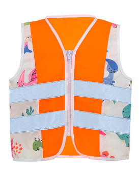 Veste Personnalisée Sans Manche Enfant 120 g/m² - Korntex ACTDIN - Veste Personnalisée avec marquage broderie, flocage ou imp...