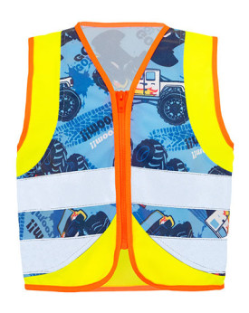 Veste Personnalisée Sans Manche Enfant 120 g/m² - Korntex ACTVEH - Veste Personnalisée avec marquage broderie, flocage ou imp...