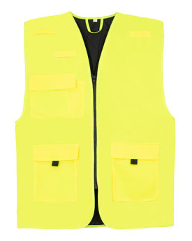 Veste Personnalisée Sans Manche Unisexe 120 g/m² - Korntex KXAMF - Veste Personnalisée avec marquage broderie, flocage ou imp...