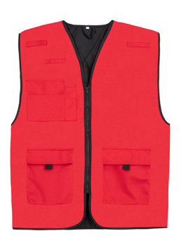 Veste Personnalisée Sans Manche Unisexe 120 g/m² - Korntex KXAMF - Veste Personnalisée avec marquage broderie, flocage ou imp...