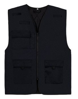 Veste Personnalisée Sans Manche Unisexe 120 g/m² - Korntex KXAMF - Veste Personnalisée avec marquage broderie, flocage ou imp...