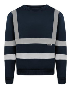 Sweat Personnalisé Manche Longue avec liseré Homme - Korntex KXSW - Sweat Personnalisé avec marquage broderie, flocage ou imp...