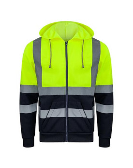 Sweat Personnalisé Manche Longue avec liseré Homme 260 g/m² - Korntex KXZHO - Sweat Personnalisé avec marquage broderie, floc...