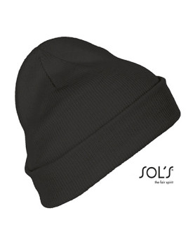 Bonnet personnalisé SOL´S 01664 - Bonnet personnalisé avec marquage broderie, flocage ou impression. Grossiste vetements vier...
