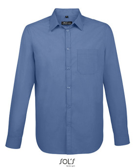 Chemise d'entreprise Personnalisée Manche Longue|Manchettes Homme 105 g/m² (White: 95 g/m²) - SOL´S 02922 - Chemise d'entrepr...