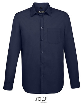 Chemise d'entreprise Personnalisée Manche Longue|Manchettes Homme 105 g/m² (White: 95 g/m²) - SOL´S 02922 - Chemise d'entrepr...
