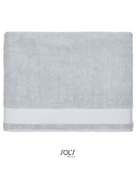 Serviette de toilette Personnalisée 100% coton 550 g/m² - SOL´S 03097 - Bagagerie Personnalisée avec marquage broderie, floca...