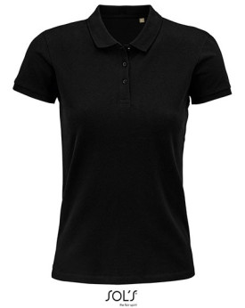Polo Personnalisé Manche Courte avec liseré Femme 170 g/m² - SOL´S 03575 - Polo Personnalisé avec marquage broderie, flocage ...