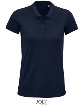 Polo Personnalisé Manche Courte avec liseré Femme 170 g/m² - SOL´S 03575 - Polo Personnalisé avec marquage broderie, flocage ...