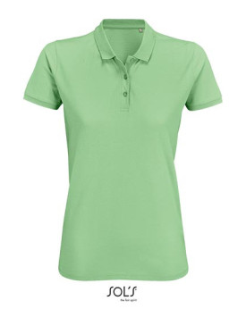 Polo Personnalisé Manche Courte avec liseré Femme 170 g/m² - SOL´S 03575 - Polo Personnalisé avec marquage broderie, flocage ...