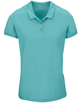 Polo Personnalisé Manche Courte avec liseré Femme 170 g/m² - SOL´S 03575 - Polo Personnalisé avec marquage broderie, flocage ...
