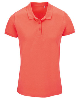 Polo Personnalisé Manche Courte avec liseré Femme 170 g/m² - SOL´S 03575 - Polo Personnalisé avec marquage broderie, flocage ...