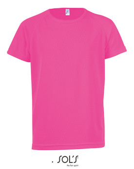 Tee shirt Personnalisé Manche Courte Enfant 140 g/m² - SOL´S 01166 - Tee shirt Personnalisé avec marquage broderie, flocage o...